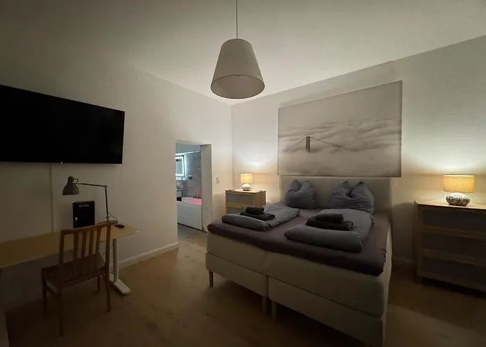 Apartment Bluestone Appartments - Whirlpool, Queensize Boxspring Bett, Parking *