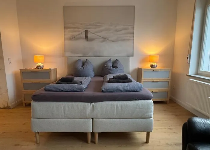 Bluestone Appartments - Whirlpool, Queensize Boxspring Bett, Parking Apartment