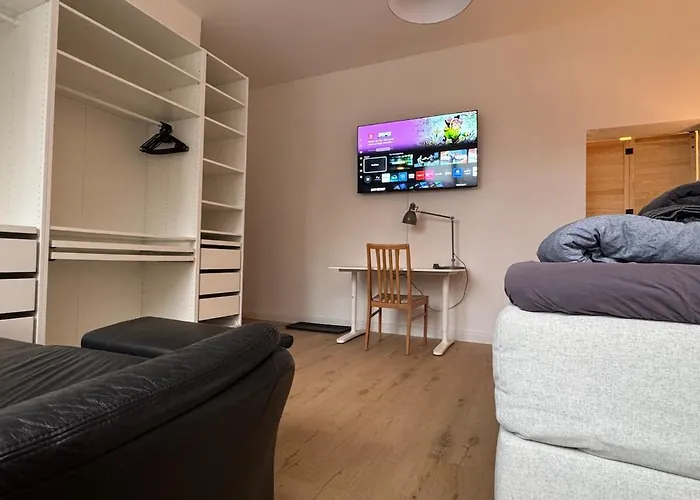 Bluestone Appartments - Whirlpool, Queensize Boxspring Bett, Parking Apartment Blaustein